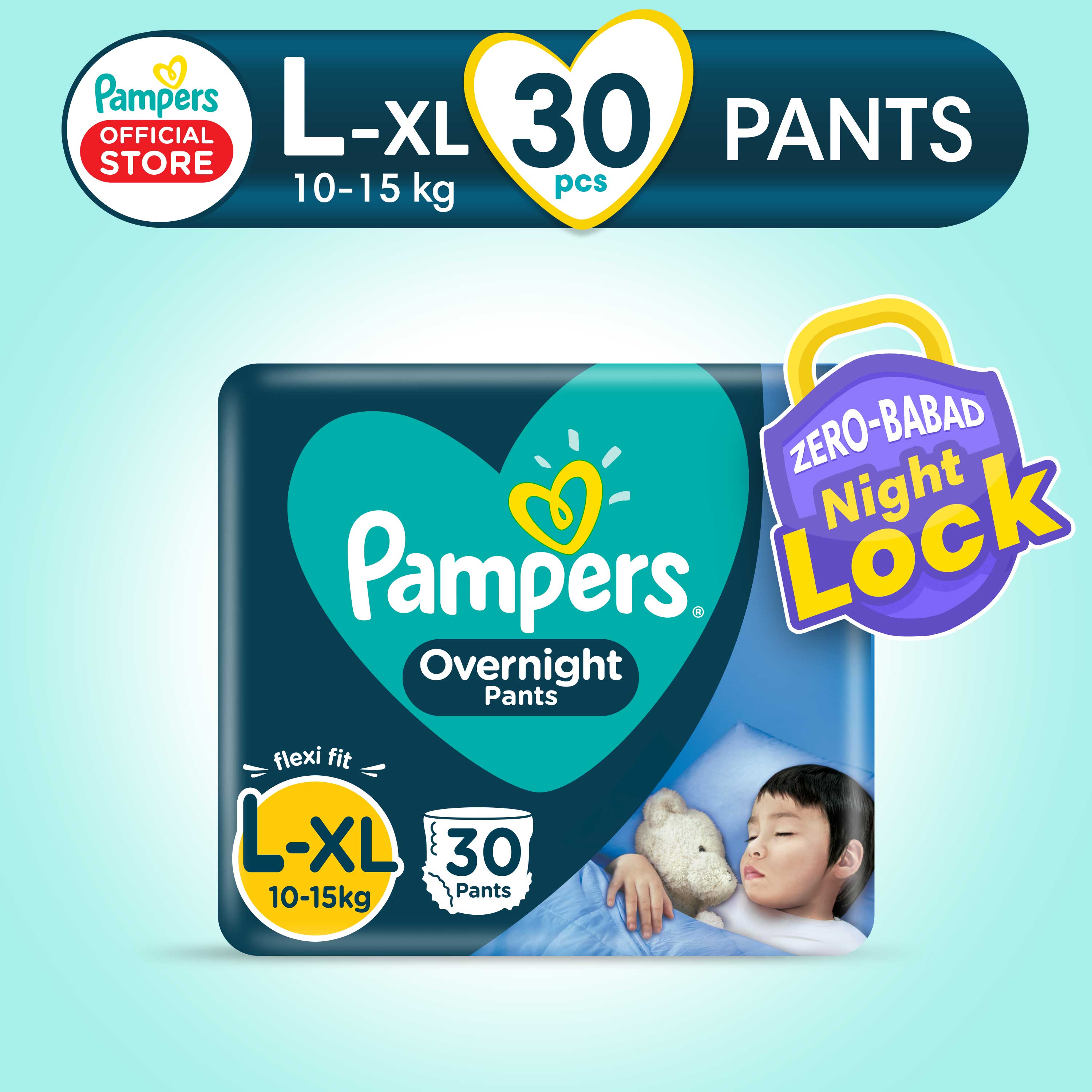 Pampers Overnight Pants Diapers XL 26s x packs (52 pcs) Xl Size
