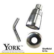 YORK Shower Head Set with Arm and Cap