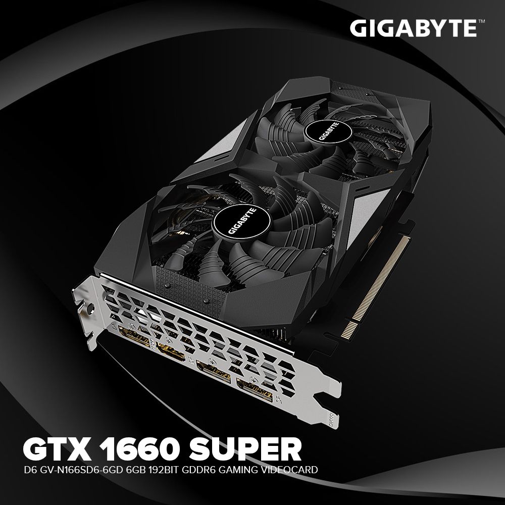 Gv N166sd6 Gtx 1660 Super Windforce Oc GIGABYTE GTX 1660 SUPER D6