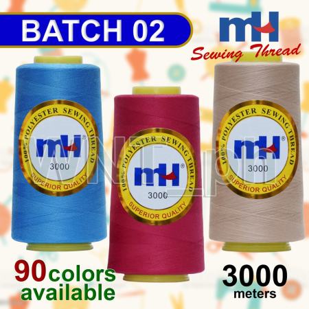 MH tkt120 3,000m  Sewing Thread Sinulid ORIGINAL MH3000