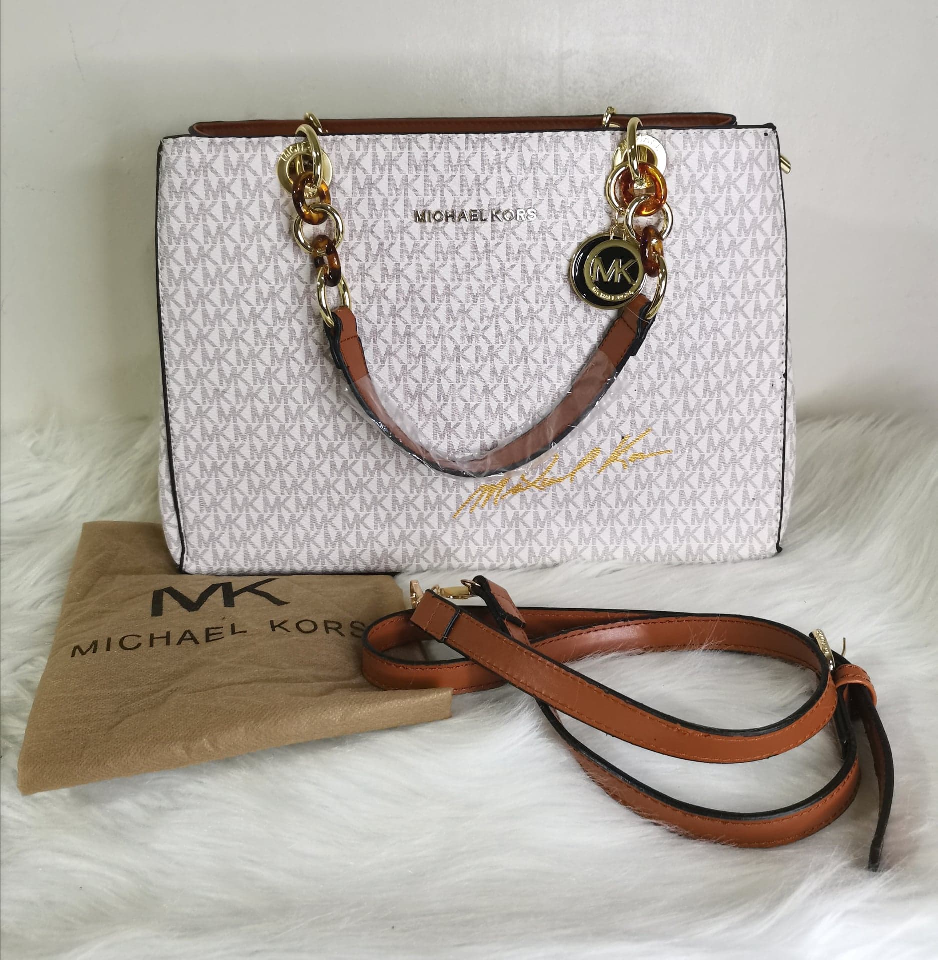 michael kors two way bag