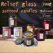 "Relaxing Soy Wax Scented Candles for Home and Meditation"