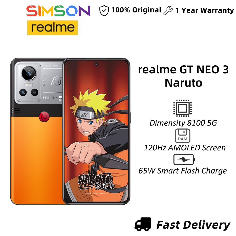 Realme GT Neo3 Naruto Smartphone Release | Hypebeast