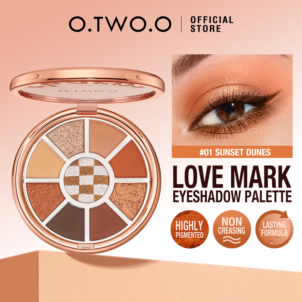 Discount on O.Two.O  shoes - SKU:  Eye Shadow Palette Highly Pigmented Matte Shimmer Metallic Eyeshadow Pallet Long Lasting Blendable 