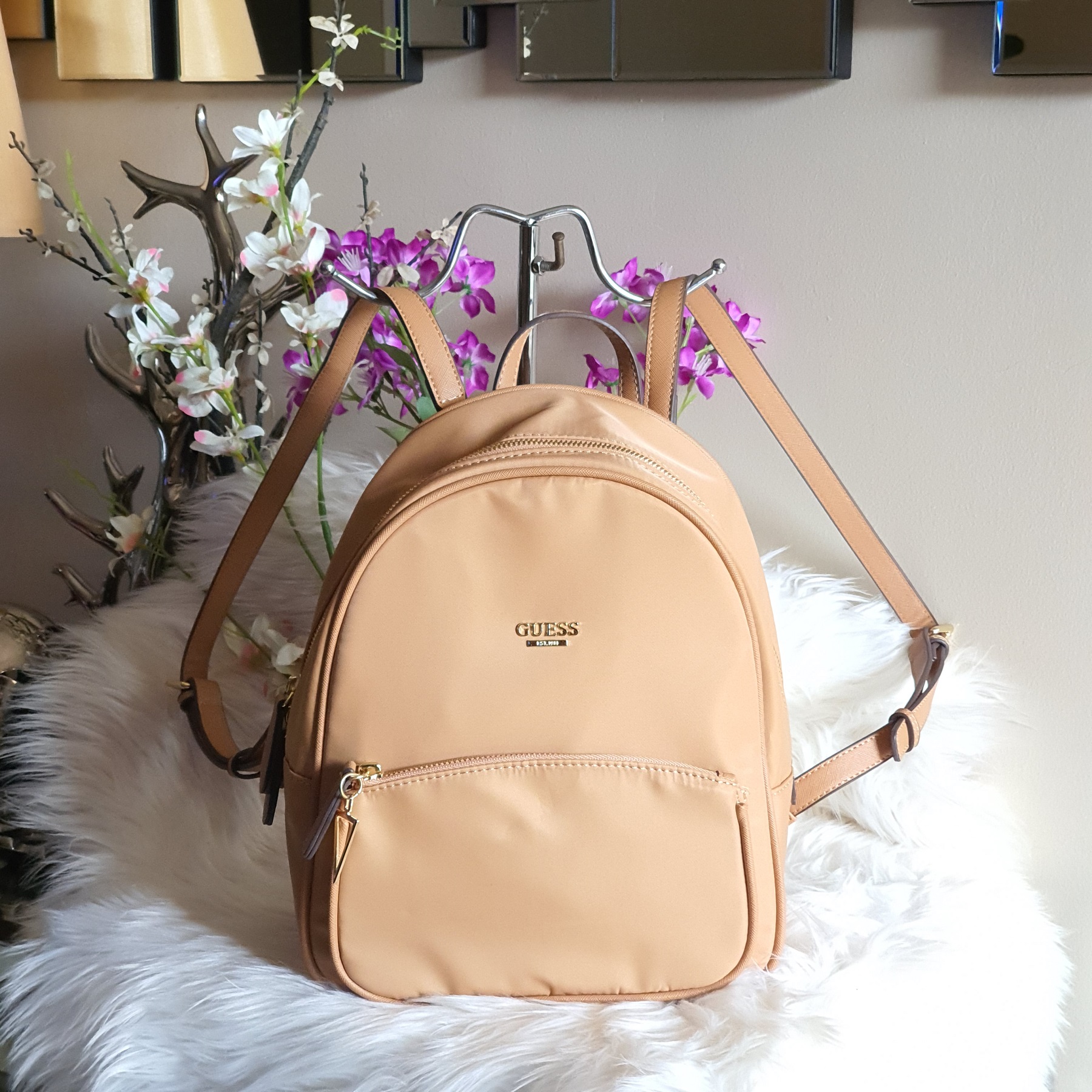guess mini backpack philippines Factory Pearlman Nylon Logo Guess Mini Backpack | TikTok