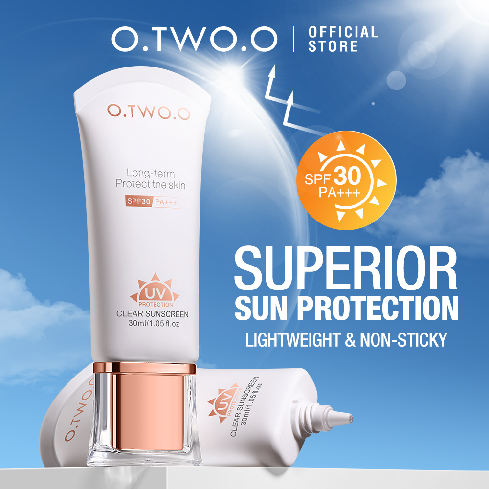 Discount on O.TWO.O  shoes - SKU: O.TWO.O Sunscreen Cream Sunblock SPF30++++ UVA/UVB Protection Lightweight Water Resistant Moisturizi