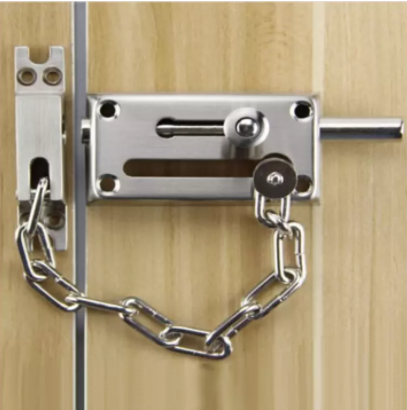 Metal Door Chain Guard Bolt Lock