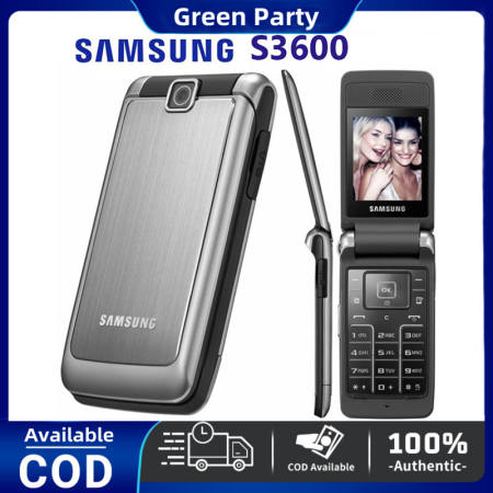 Samsung s3600 Flip Phone: Classic 2G GSM Camera Cellphone