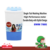 Eureka Single Tub Washing Machine Ewm 780S-7.8kg