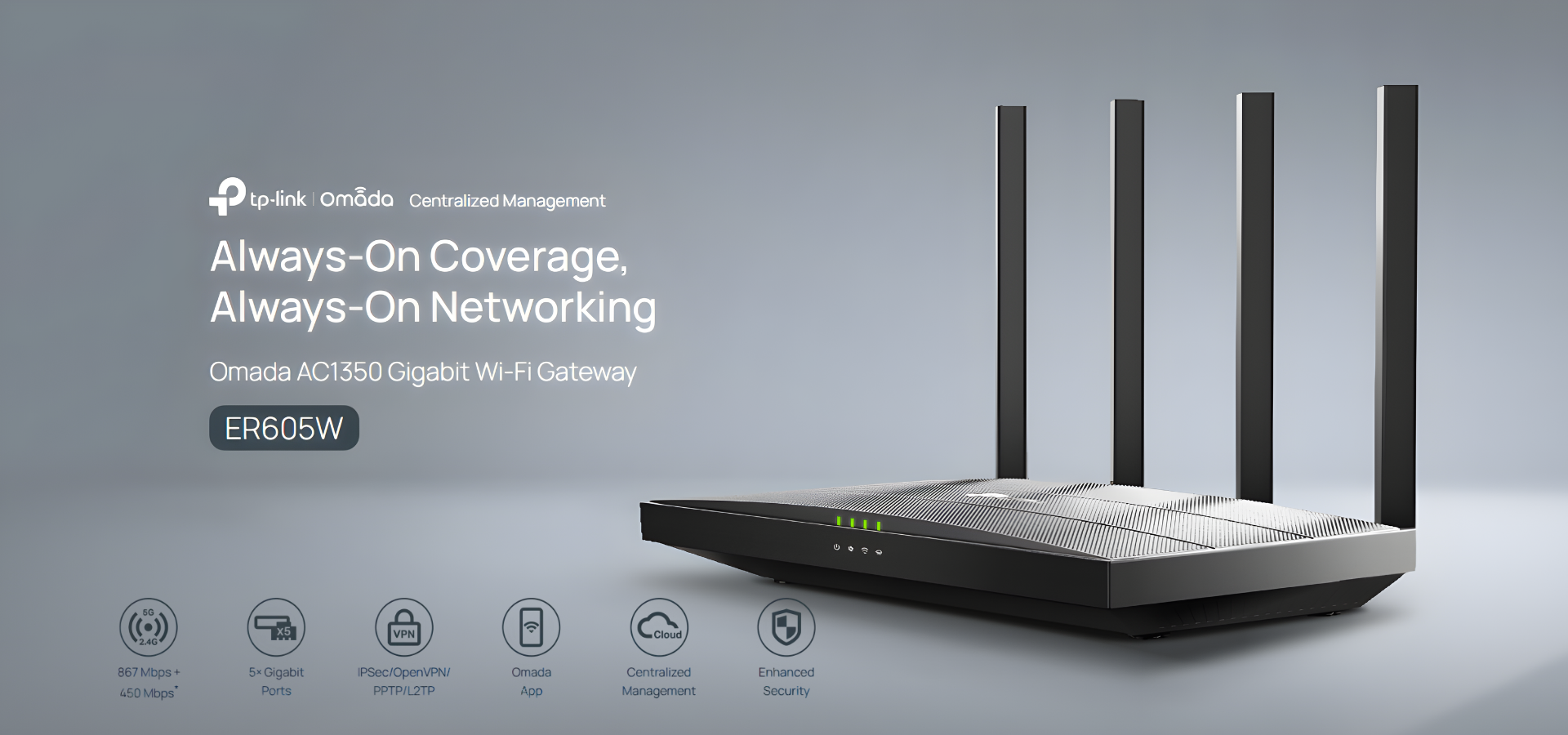 TP-Link ER605W Wi-Fi Gateway