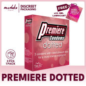 Midoko Premiere Dotted Condoms - 3s