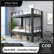 "Adult Double Deck Bed with Stairs - "