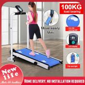 NEW LIFE Foldable Treadmill with Bluetooth, Heart Rate Monitor
