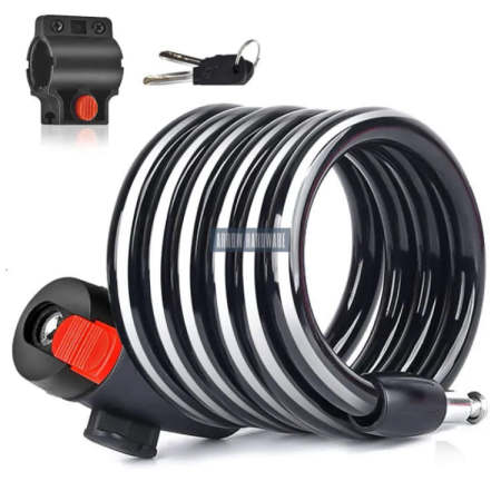 Universal Anti-Theft Bike Lock for MTB Cycling - Steel Rope