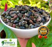 The Gardeners Choice 1KG Natural Gardening Pebbles for Decoration