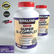 Kirkland Super B Complex with Electrolytes 500 tablets