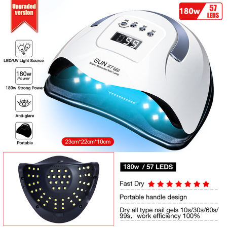 FOCANO SUN X7 MAX UV Nail Lamp - Quick Dryer