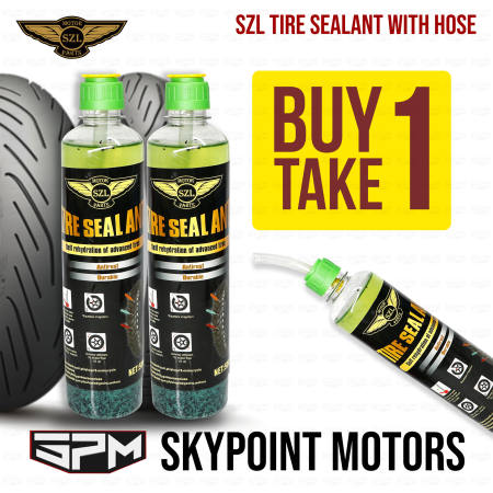 SZL Tire Sealer: Buy 1 Get 1 Free with Hose