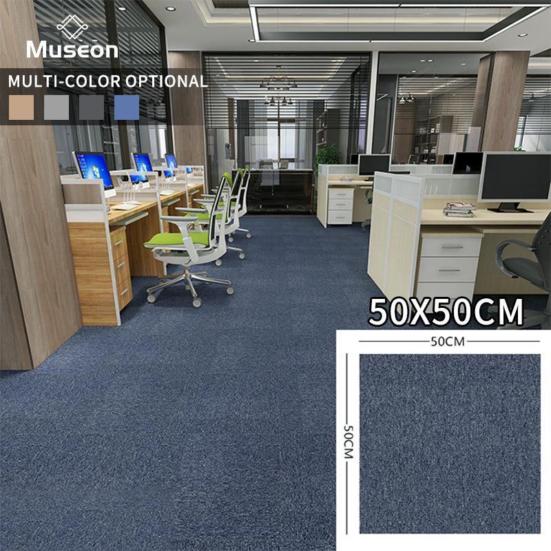Self-Adhesive Carpet Tiles - Easy Installation, Office Flooring Mats