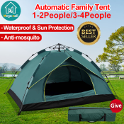 Mega Mall Outdoor Waterproof Camping Tent, 4-5 Person, Double Layer