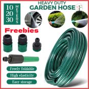 "Durable Garden Hose with Nozzle - FLORALOVE"