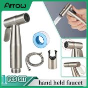 Stainless Steel Bidet Spray Set: 3-in-1 Wall Mounted Toilet Sprayer