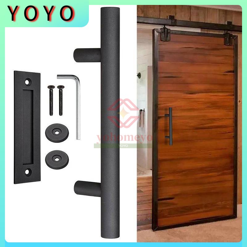 Sliding Barn Door Handle Pull Flush Recessed Wood Door Handle Furniture Hardware