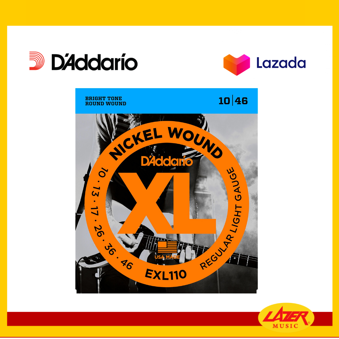 D'Addario Regular Light Top Electric Guitar Strings