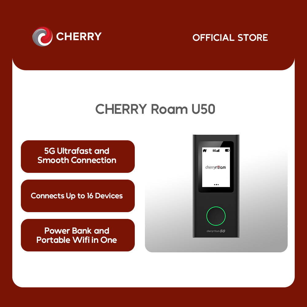 CHERRY ROAM 5G U50 (Travel Pocket Wi-Fi)