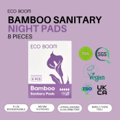 ECO BOOM Biodegradable Bamboo Night Pads - New