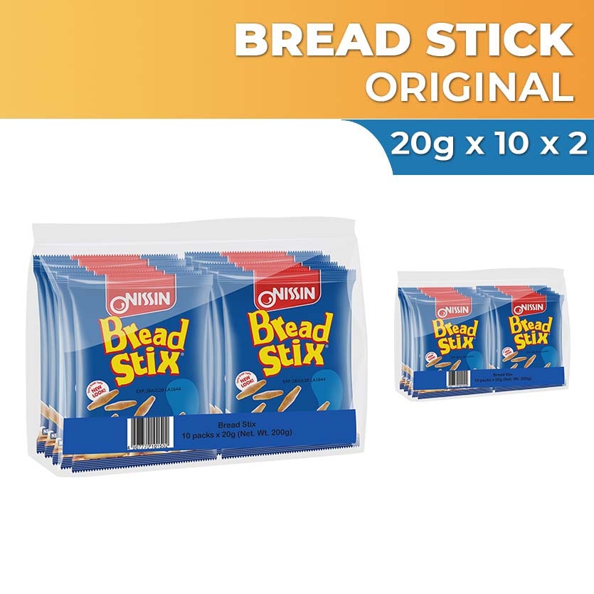 Nissin Bread Stix 20g x 10 X 2