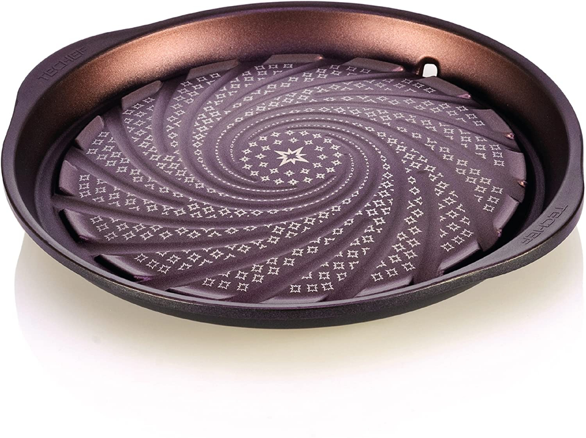 TeChef - Color Pan 12 Frying Pan, Coated with New Safe Teflon Select -  Color Collection/Non-Stick Coating (PFOA Free) / (Aubergine Purple)