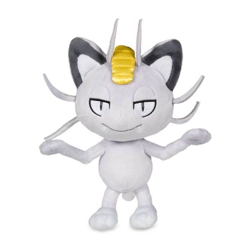 Amazon Com Pokemon Center Original Plush Doll Meowth Pokemon Mystery Dungeon Rescue Team Dx Toys Games