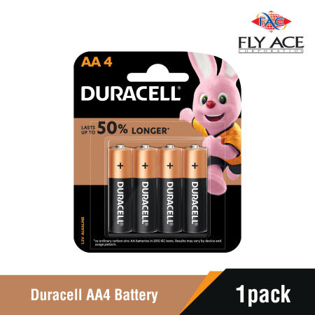 Duracell AA4 Coppertop Battery