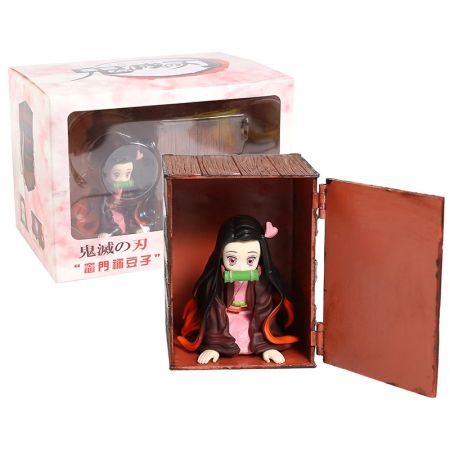 Demon Slayer Kimetsu No Yaiba Kamado Nezuko In Box Pvc Figure Collectible Model Toy