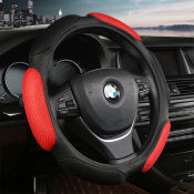 Breathable Sports Steering Wheel Cover - Universal (38cm)