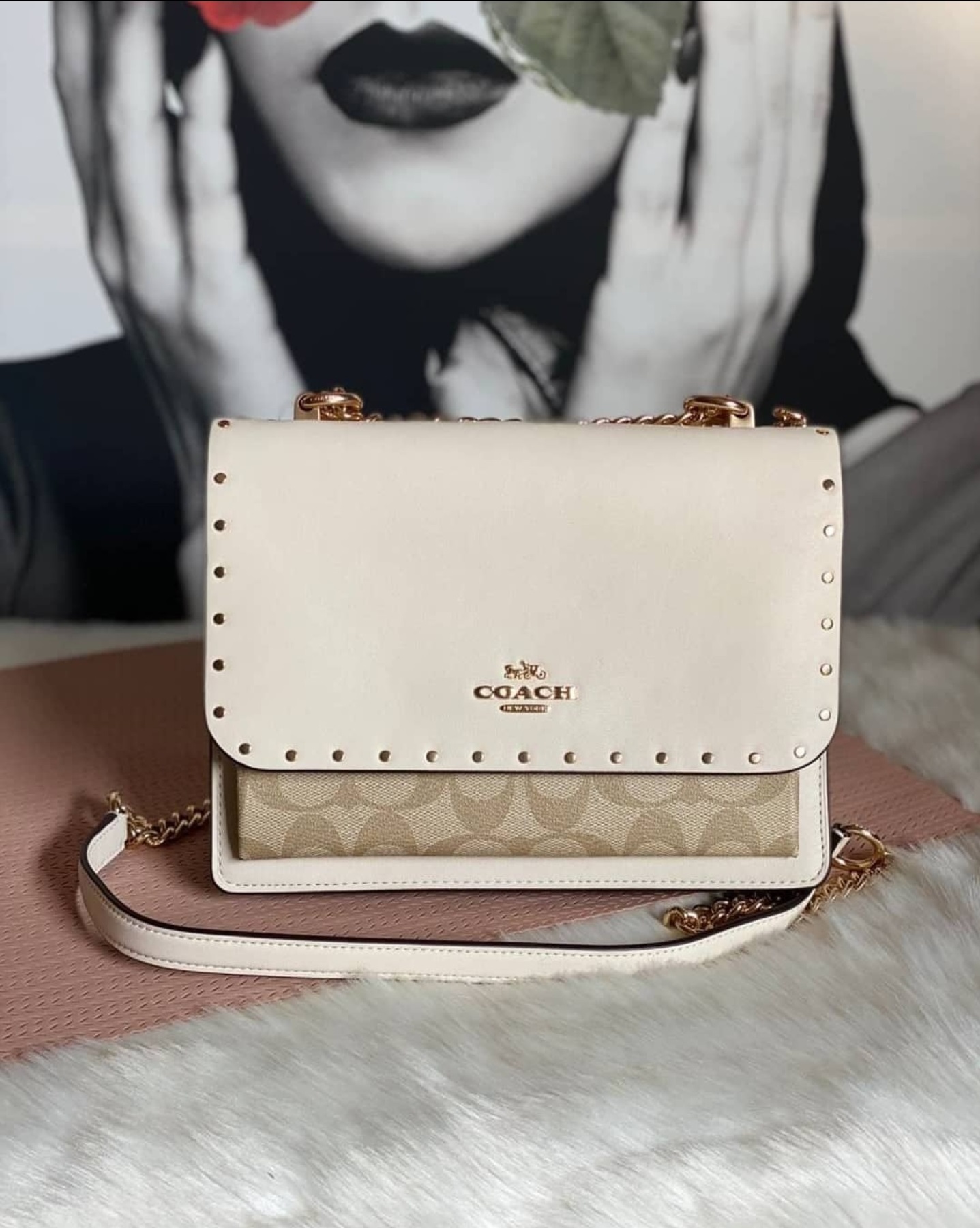 Coach klare best sale crossbody chalk