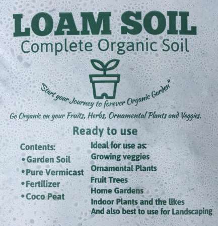 Complete Loam Soil garden soil 500 grams