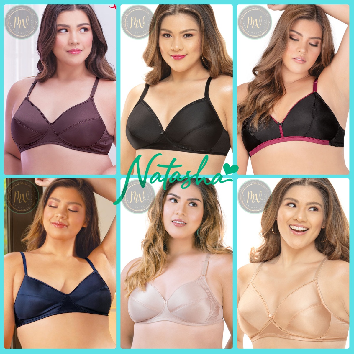 Natasha Plus Size Bra Non Wire