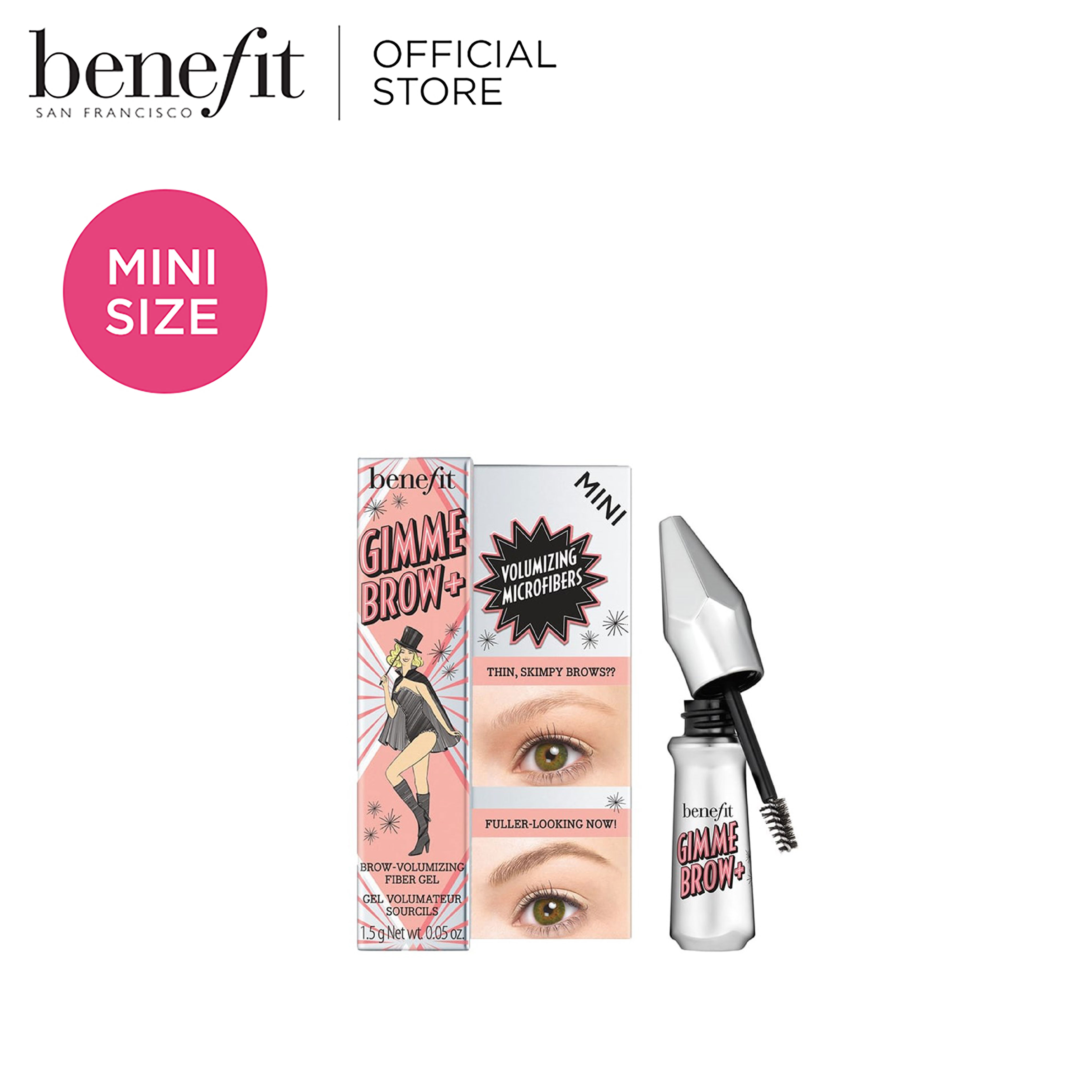 Discount on Benefit  shoes - SKU:  Gimme Brow+ Volumizing Eyebrow Gel Mini 1.5g