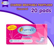 Charmee Breathable Unscented Pantyliner