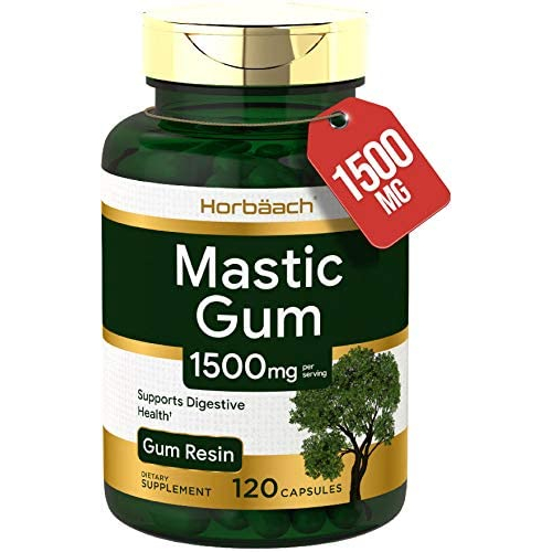 Mastic Gum, 1500 mg (per serving), 100 Quick Release Capsules