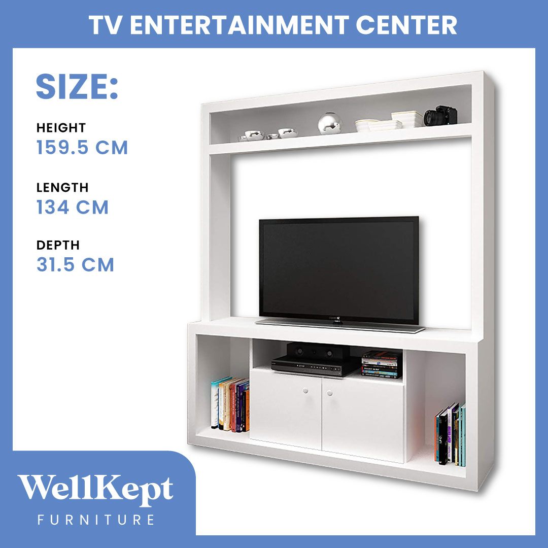 Buy Tv Stand Furniture Cabinet White Online | Lazada.Com.Ph