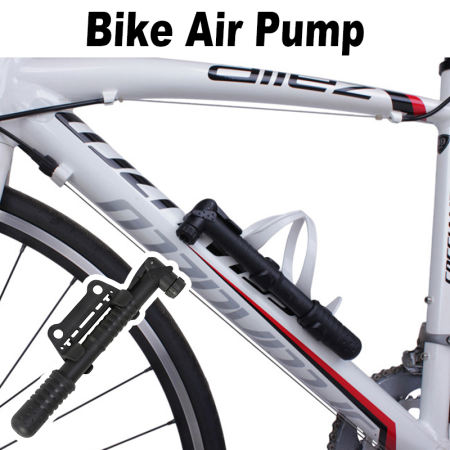 LONGGO High Pressure Bike Air Pump with Cage