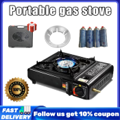 Portable Outdoor Butane Stove with Free Gas - CampChef