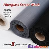 Durable Fiberglass Screen Mesh Replacement for Windows and Doors