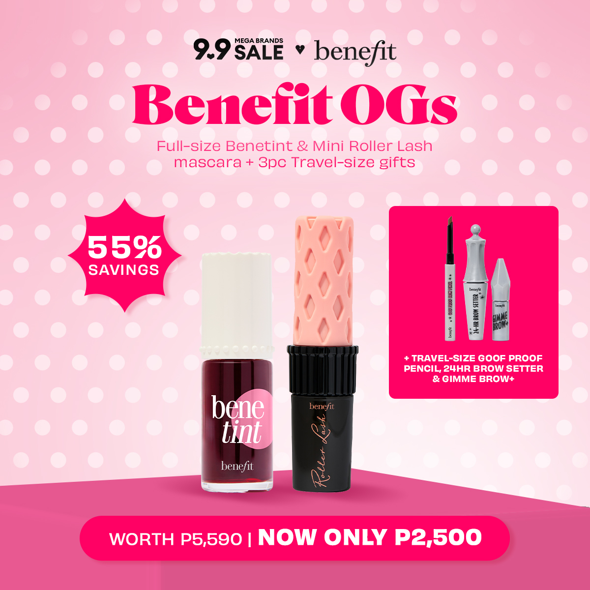 Discount on Benefit  shoes - SKU: [9.9 Exclusive SEPT 8 8PM - SEPT 13 ONLY] Benefit OGs