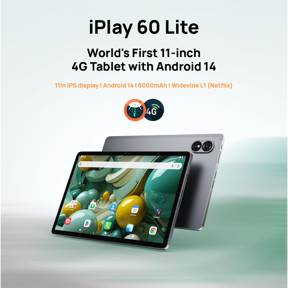 Alldocube iPlay 60 Lite Tablet | 4GB+128GB RAM+ROM | Unisoc T606