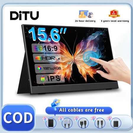 DITU 15.6" Touch Screen FHD Portable Gaming Monitor