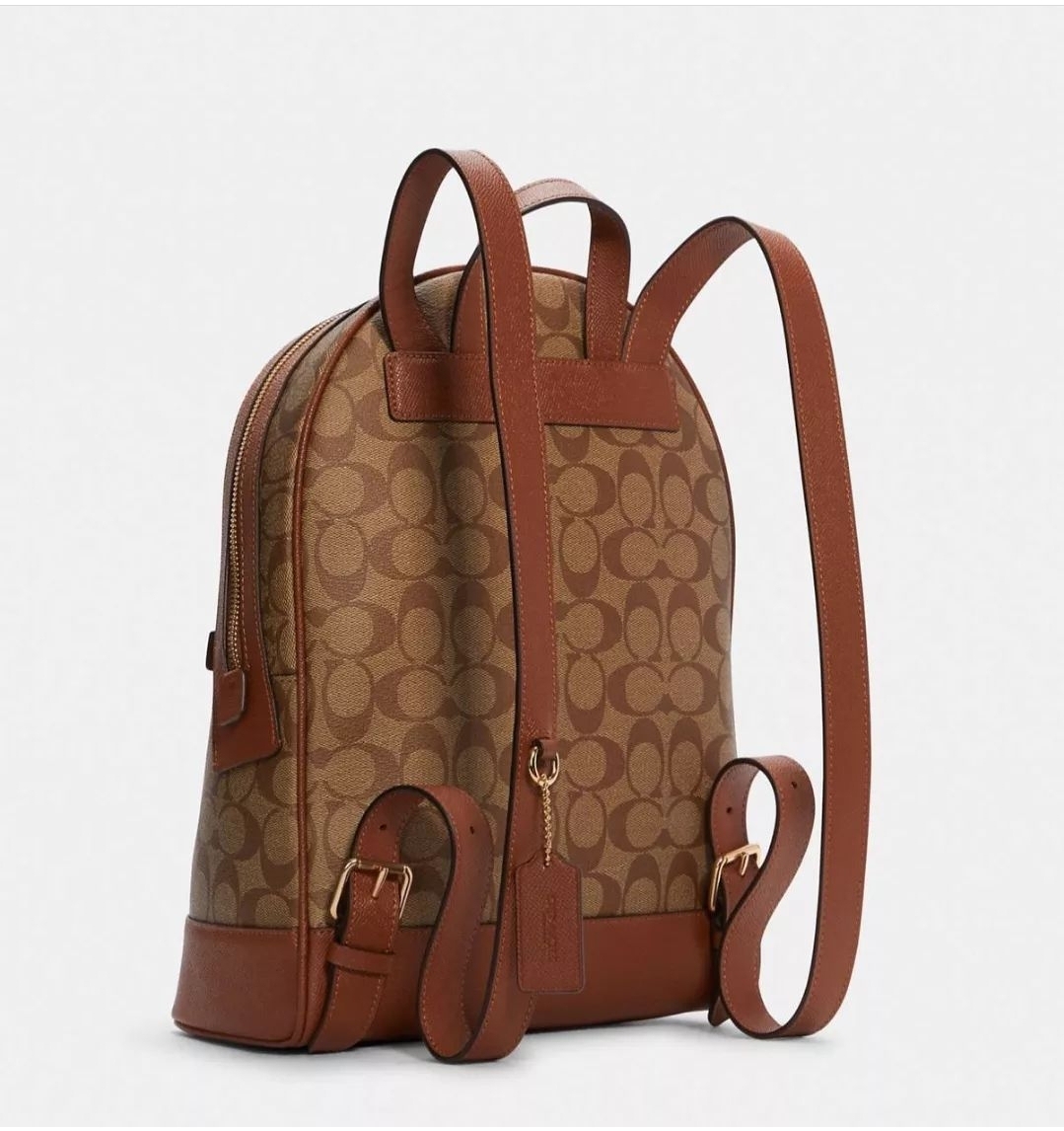 COACH Kenley Backpack In Signature Canvas Lyst